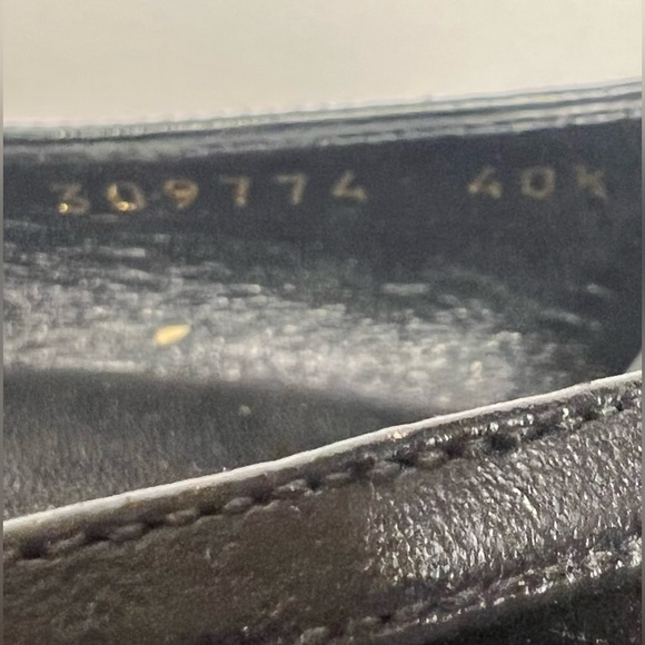 GUCCI Black Suede Heel Pump with Gold Horsebit Detail size 40.5 - Picture 5 of 7